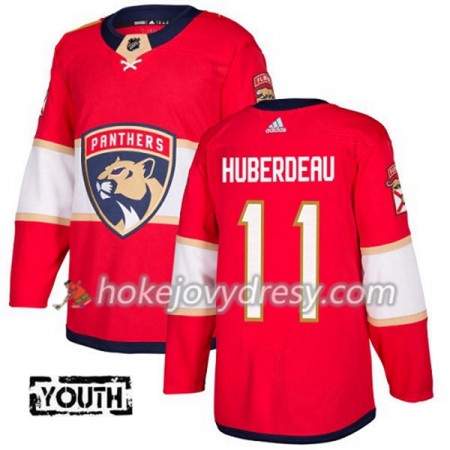 Dětské Hokejový Dres Florida Panthers Jonathan Huberdeau 11 Červená 2017-2018 Adidas Authentic